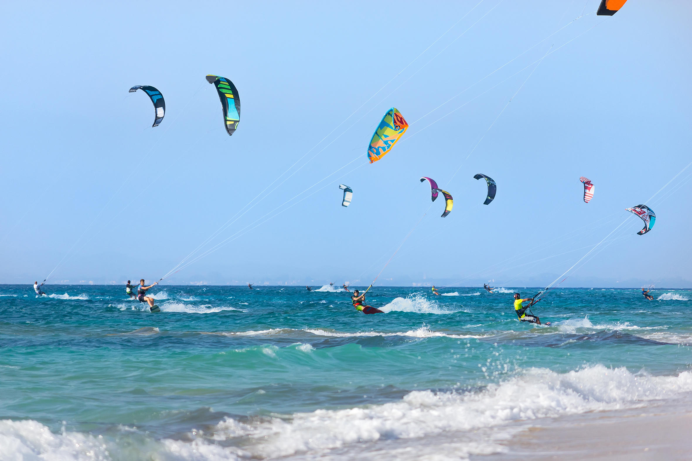 Windsurfing or Kitesurfing on Paros